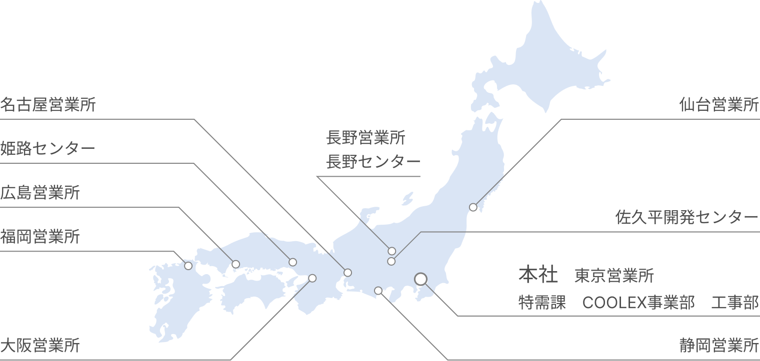 事業所一覧マップ