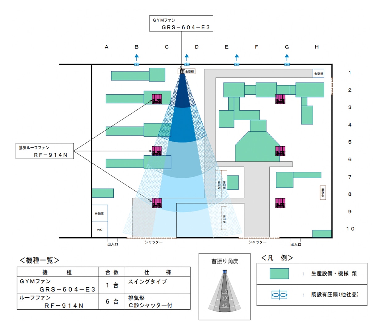 設置図②（第二工場）