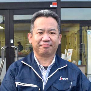 工場長 清積 義秀 様